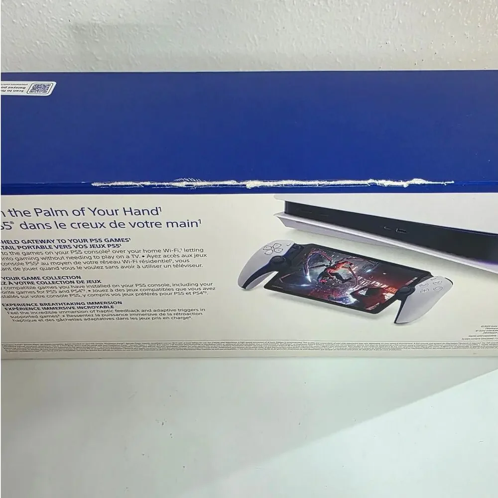 PlayStation Portal Remote Player Handheld Portable Console in White For PS5 PS4